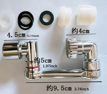 1080° Swivel Faucet Extender